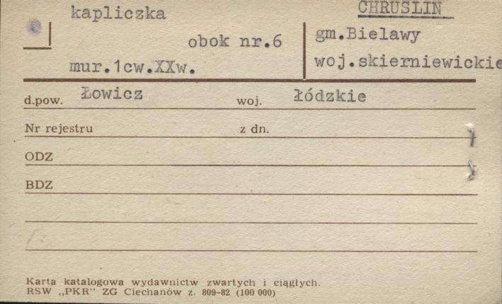 kapliczka obok nr 6, skan 1
