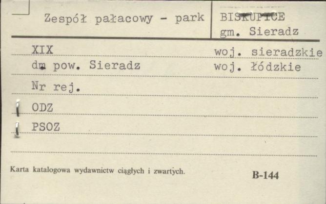 zespół pałacowy - park, skan 1