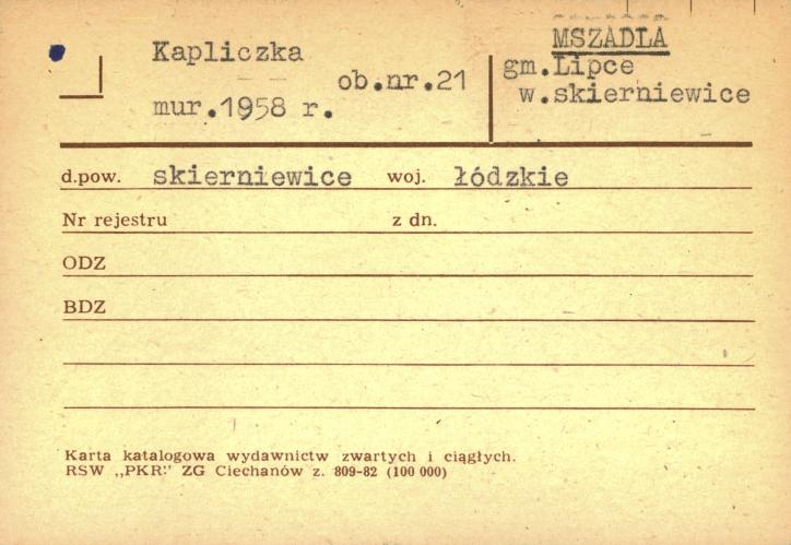 kapliczka obok nr 21, skan 1