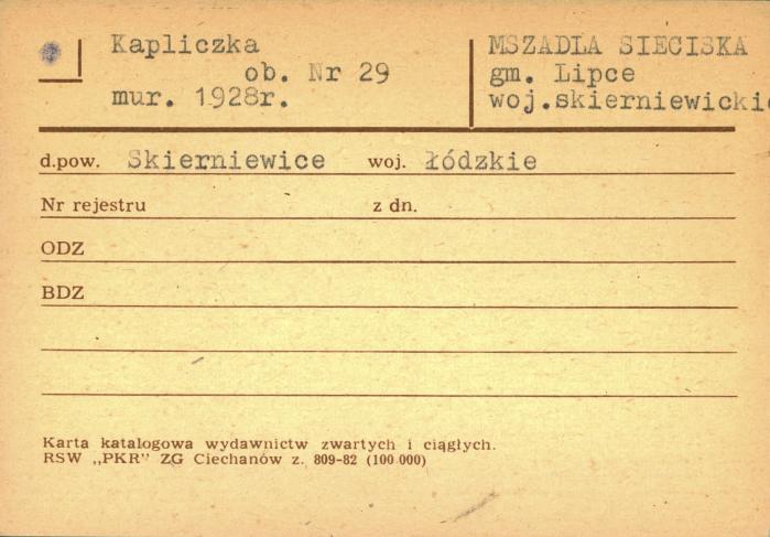 kapliczka obok nr 29, skan 1