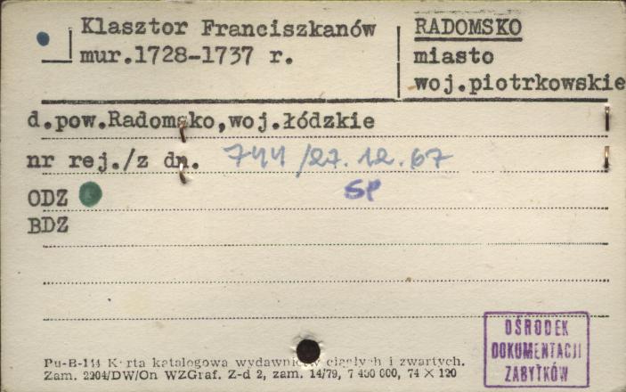 klasztor franciszkanów, skan 1