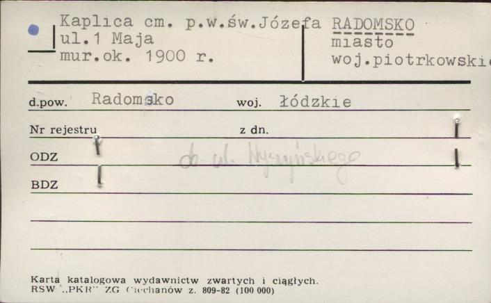 kaplica cmentarna pw. św. Józefa, skan 1