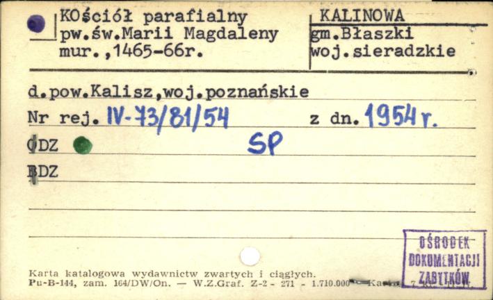kościół par. pw. św. Marii Magdaleny, skan 1