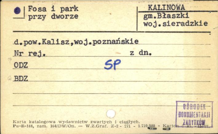 parki i fosa - zespół dworski, skan 4