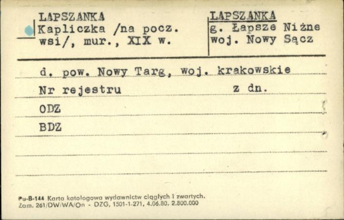 kapliczka (na pocz. wsi), skan 1
