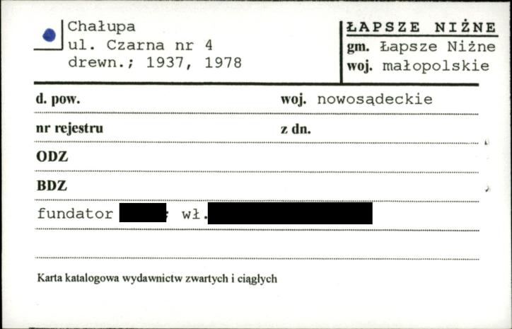 chałupa, skan 1