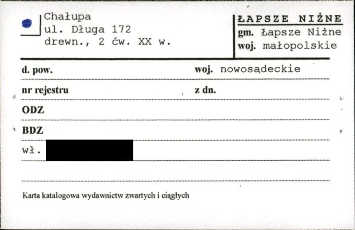 chałupa, skan 1