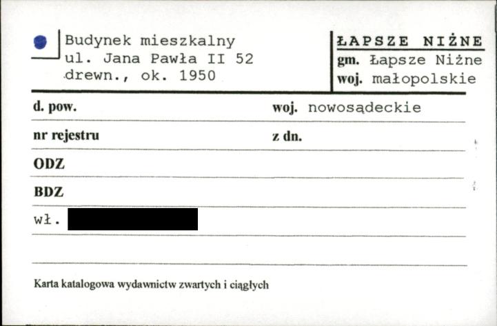 budynek mieszkalny, skan 1