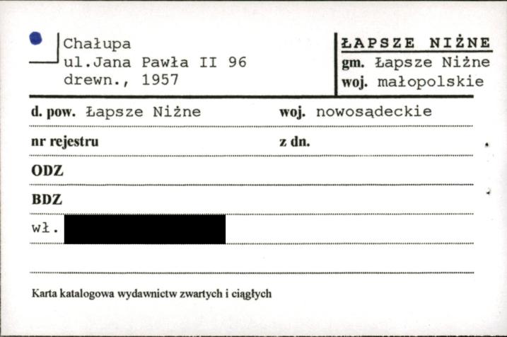 chałupa, skan 1