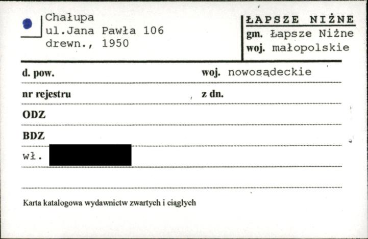 chałupa, skan 1