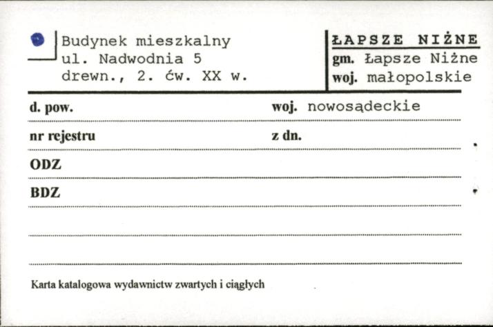 budynek mieszkalny, skan 1