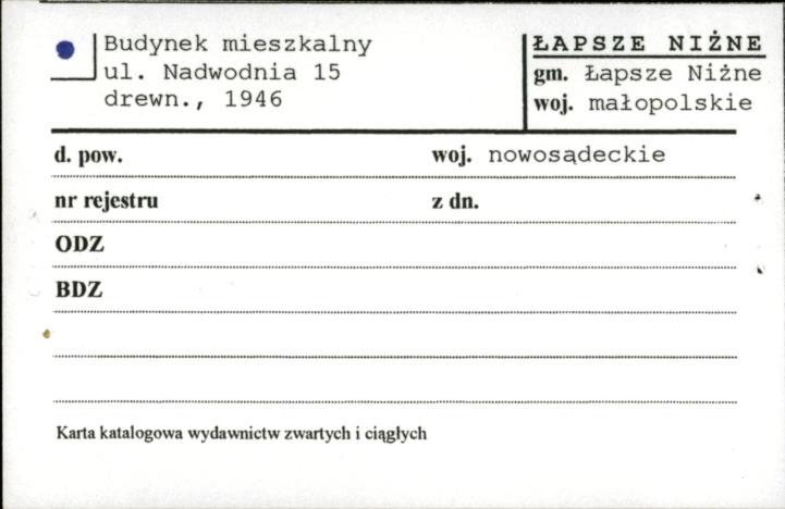budynek mieszkalny, skan 1