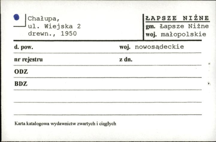 chałupa, skan 1