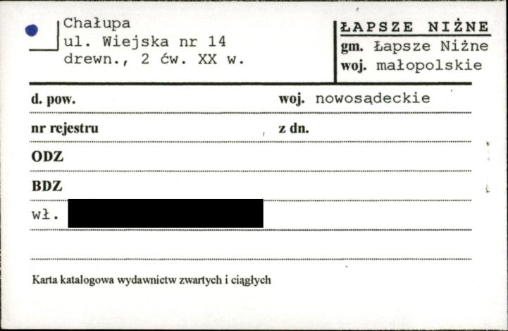 chałupa, skan 1