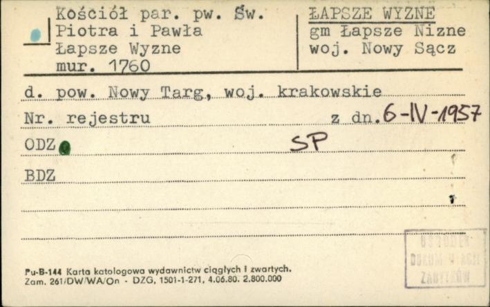 kościół par. pw. śś. Piotra i Pawła, skan 1