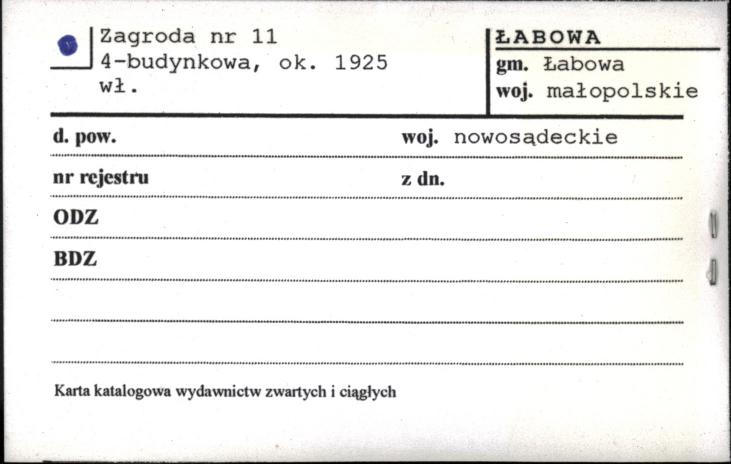 zagroda 4-budynkowa, skan 1