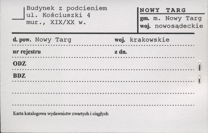 budynek z podcieniem, skan 1