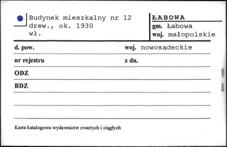 budynek mieszkalny, skan 1
