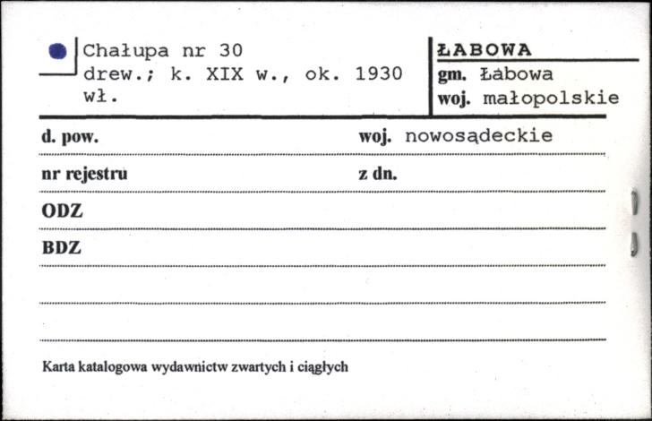 chałupa, skan 1