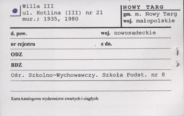 willa III, skan 1