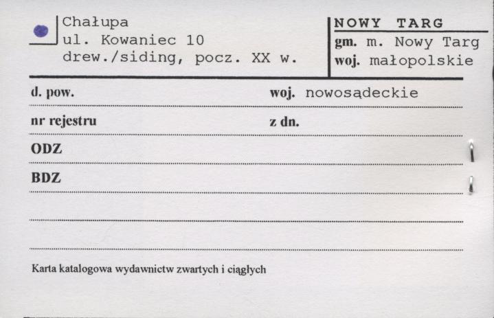 chałupa, skan 1