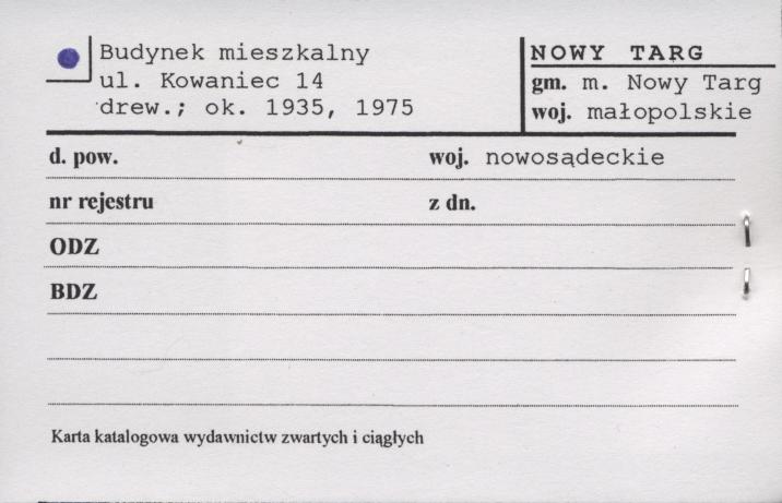 budynek mieszkalny, skan 1