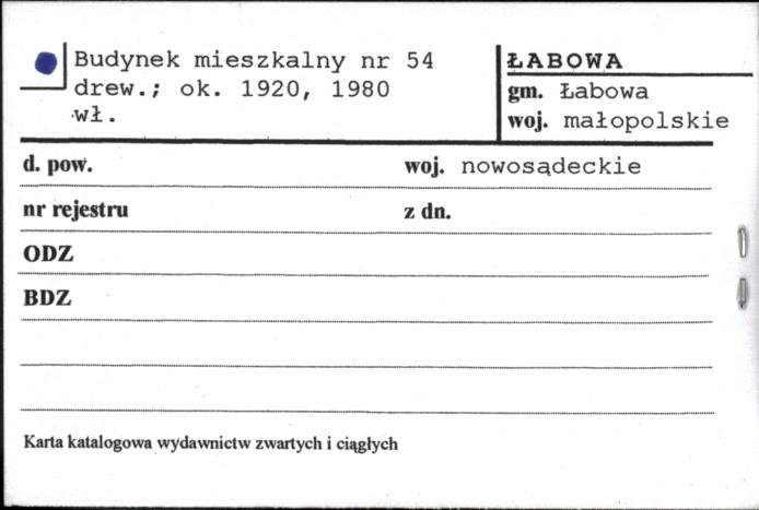 budynek mieszkalny, skan 1