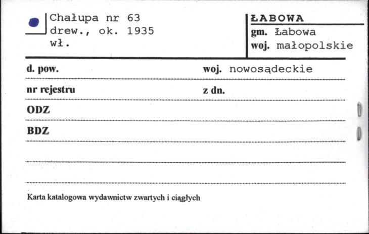 chałupa, skan 1