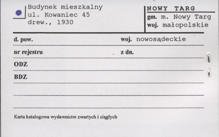 budynek mieszkalny, skan 1