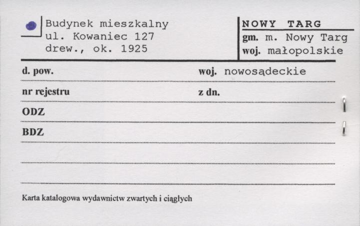 budynek mieszkalny, skan 1