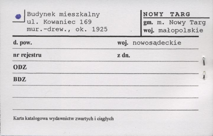 budynek mieszkalny, skan 1