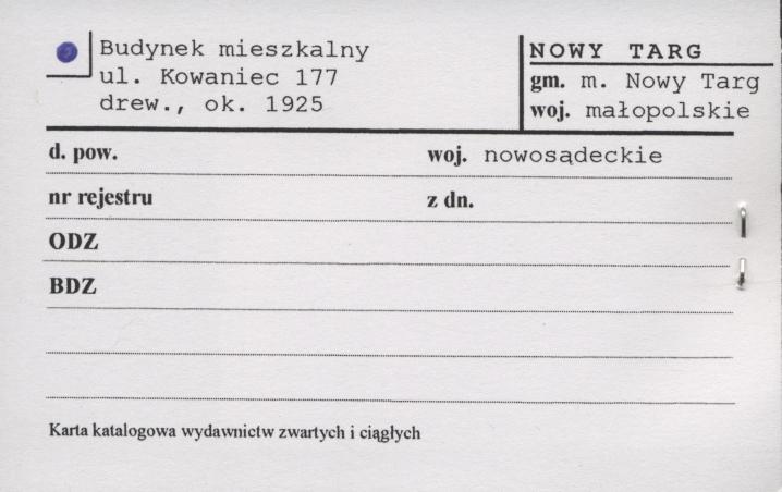 budynek mieszkalny, skan 1