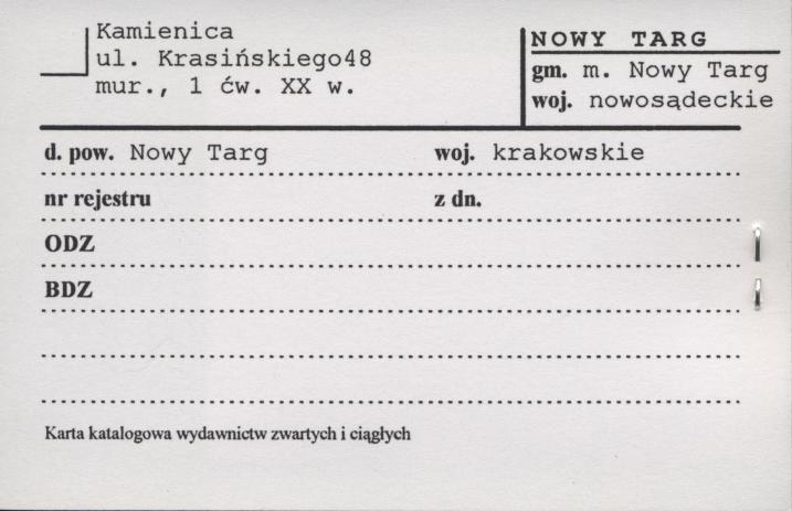 kamienica, skan 1