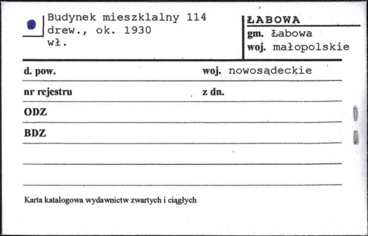 budynek mieszkalny, skan 1