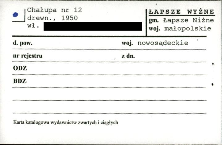 chałupa, skan 1