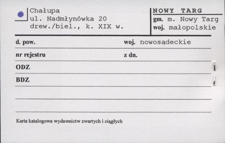 chałupa, skan 1