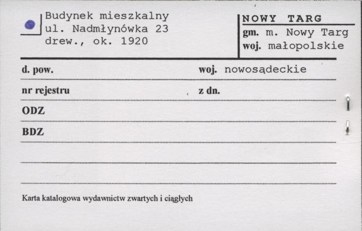 budynek mieszkalny, skan 1
