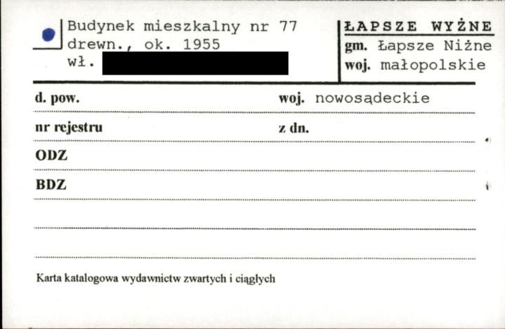 budynek mieszkalny, skan 1