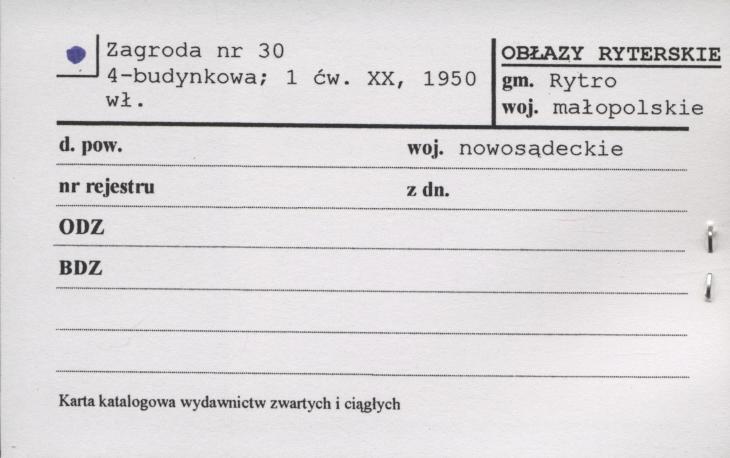 zagroda 4-budynkowa, skan 1