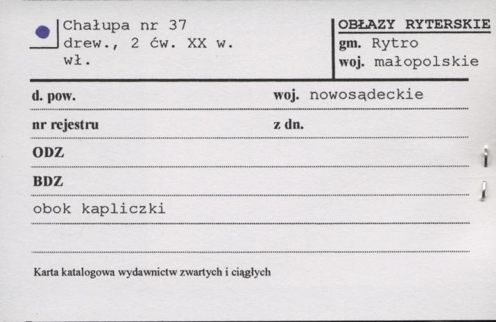 chałupa, skan 1