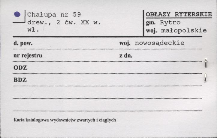 chałupa, skan 1