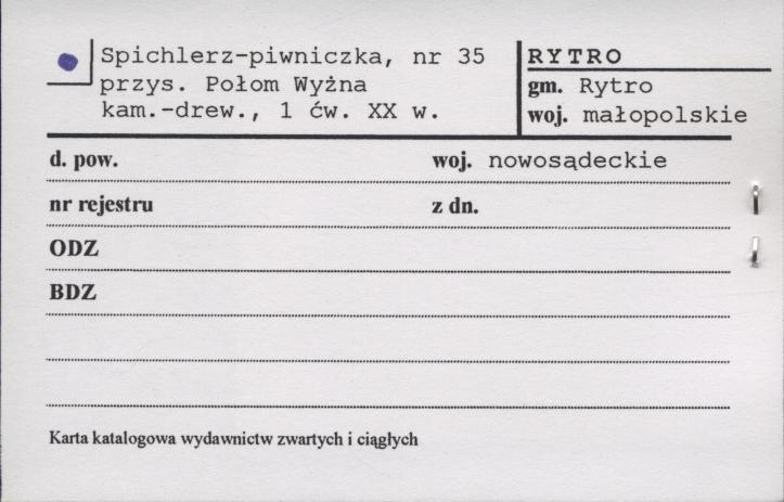 spichlerz - piwniczka, skan 1