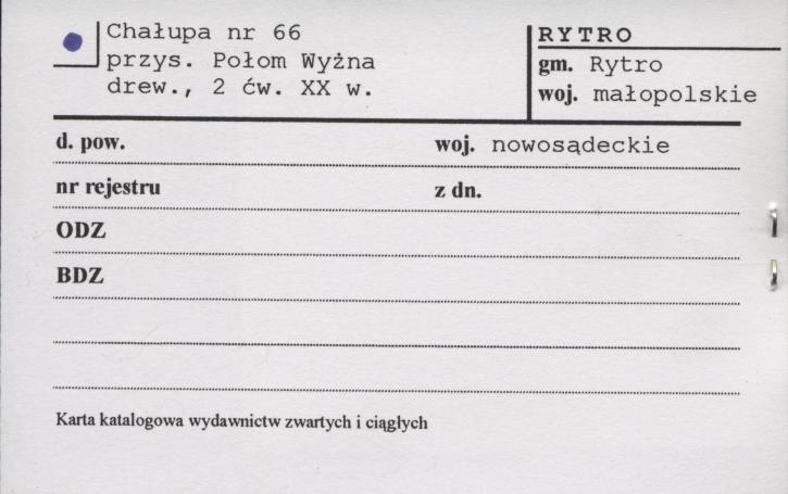 chałupa, skan 1
