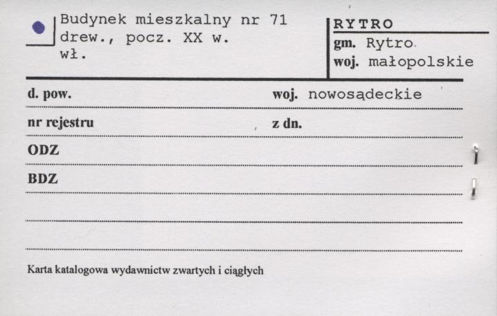 budynek mieszkalny, skan 1