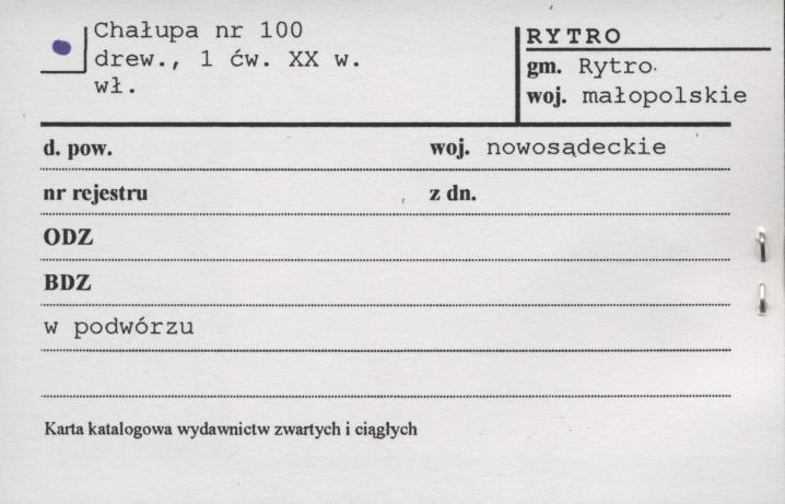 chałupa, skan 1