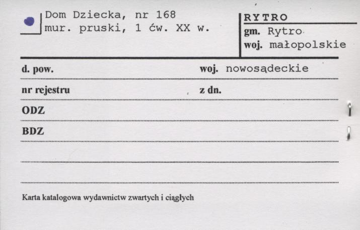 Dom Dziecka, skan 1