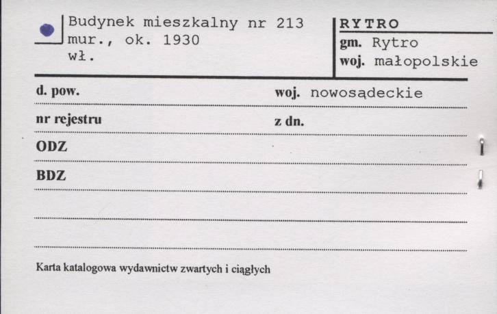 budynek mieszkalny, skan 1