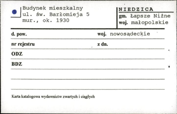 budynek mieszkalny, skan 1
