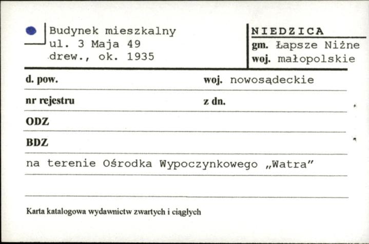 budynek mieszkalny, skan 1