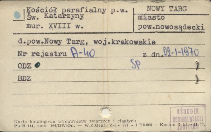 kościół par. pw. św. Katarzyny, skan 1